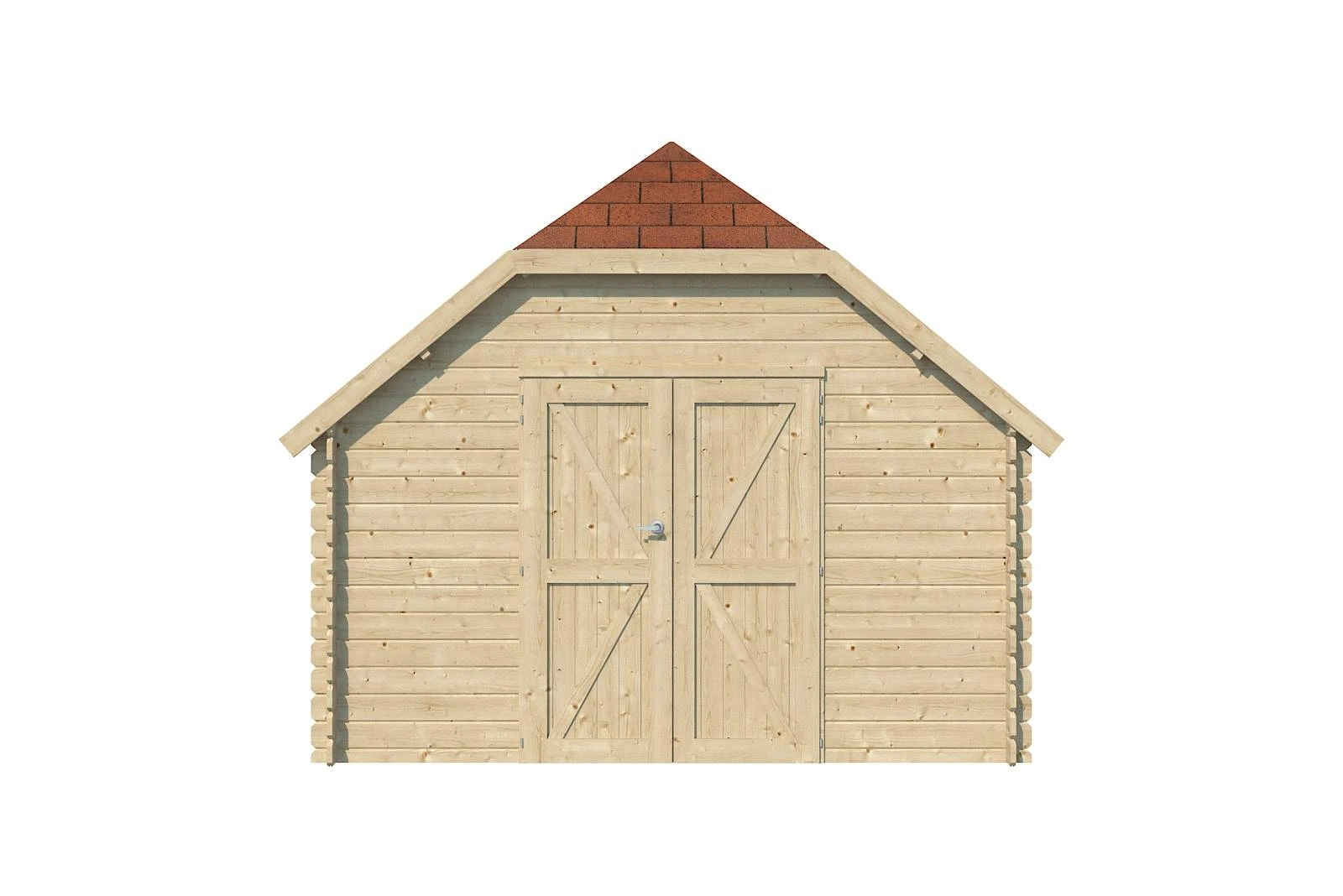 Woodlands Blokhut Oxford L 355 x 355 cm - Afbeelding 6